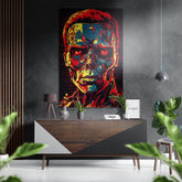 Terminator Brushed Aluminum Dibond Wall Art.